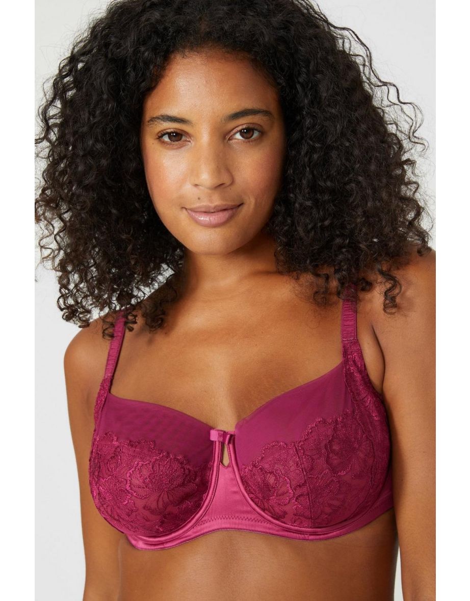 Heritage Bloom Non Pad Balcony Bra - 1