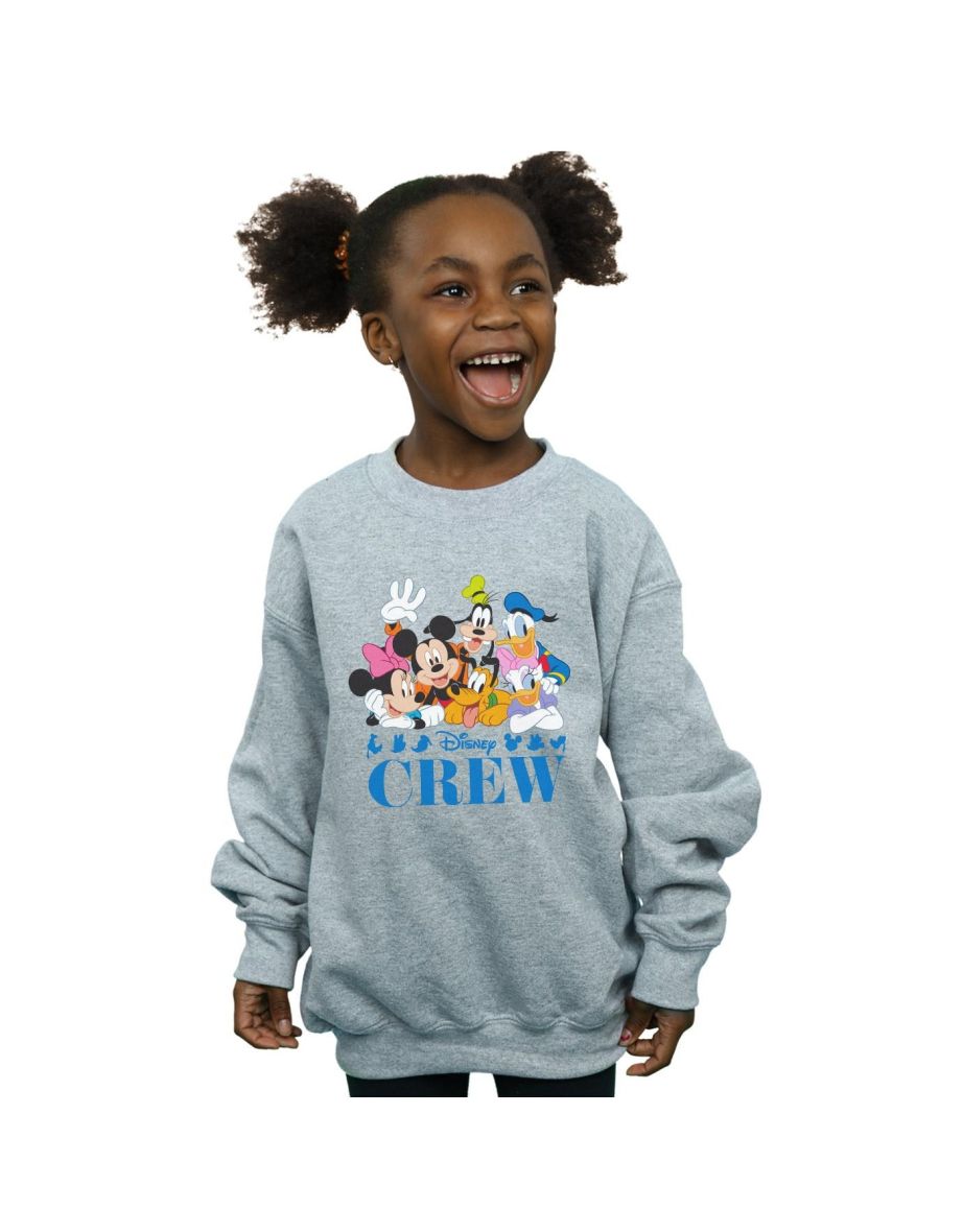 Shop Disney Girls Mickey Mouse Disney Friends Sweatshirt Sports Grey Online in Bahrain VogaCloset