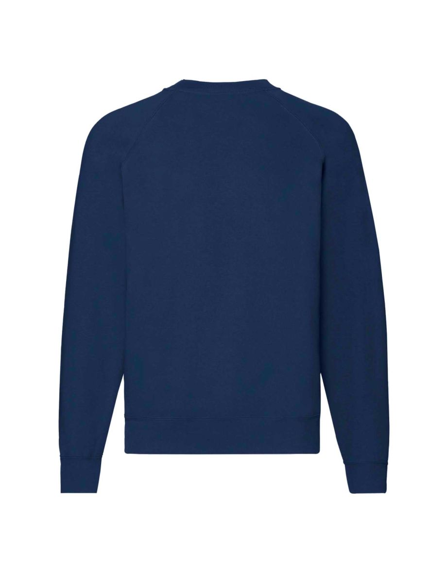 Fruit Of The Loom Mens Classic 80/20 Raglan Sweatshirt - Navy - 1