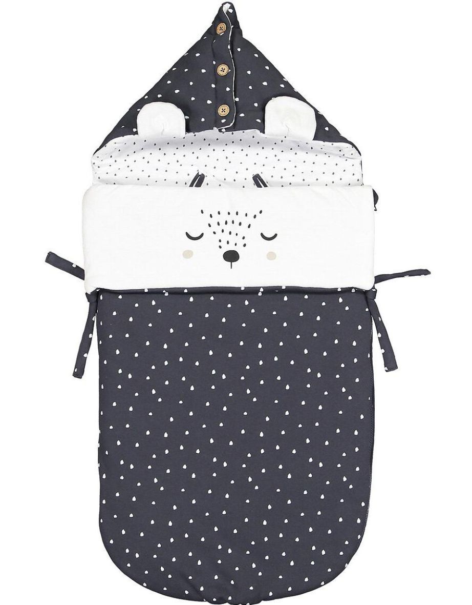 Cotton Mix Travel Bag with Hood