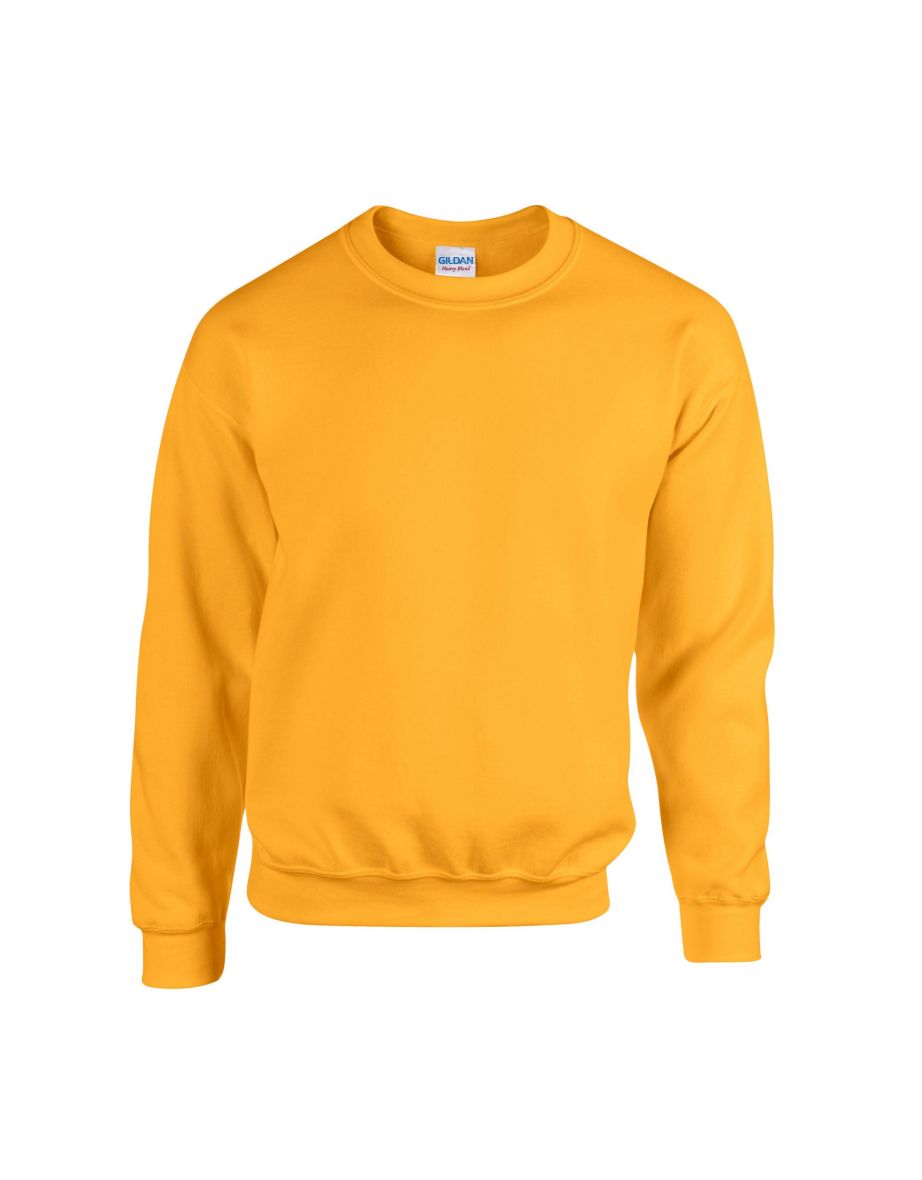 Gildan Mens Heavy Blend Sweatshirt - Gold