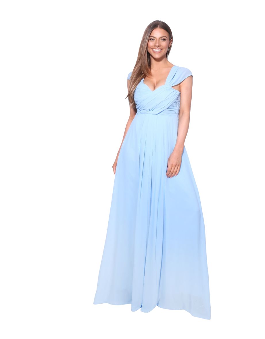 Multiway Neckline Occasion Maxi Dress