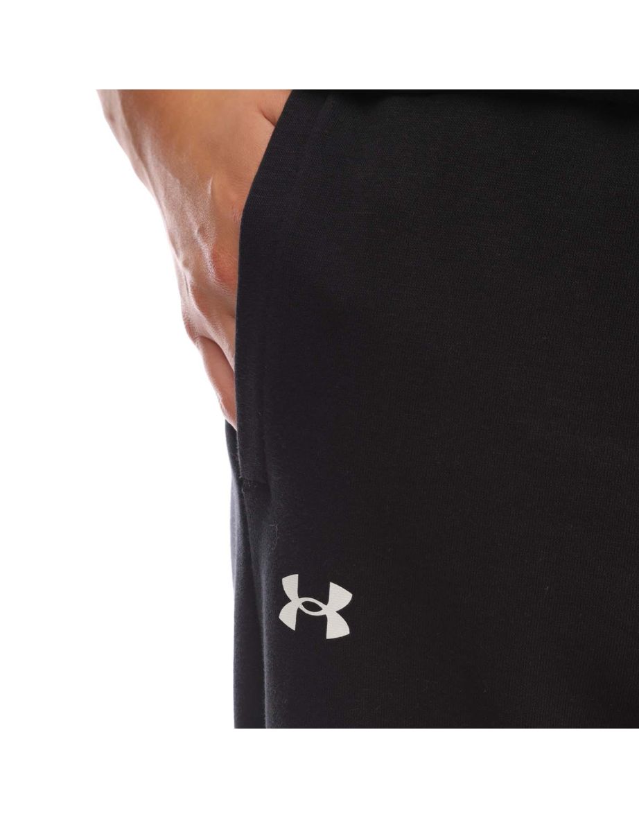 Women's Under Armour Rival Terry Joggers in Black - 2