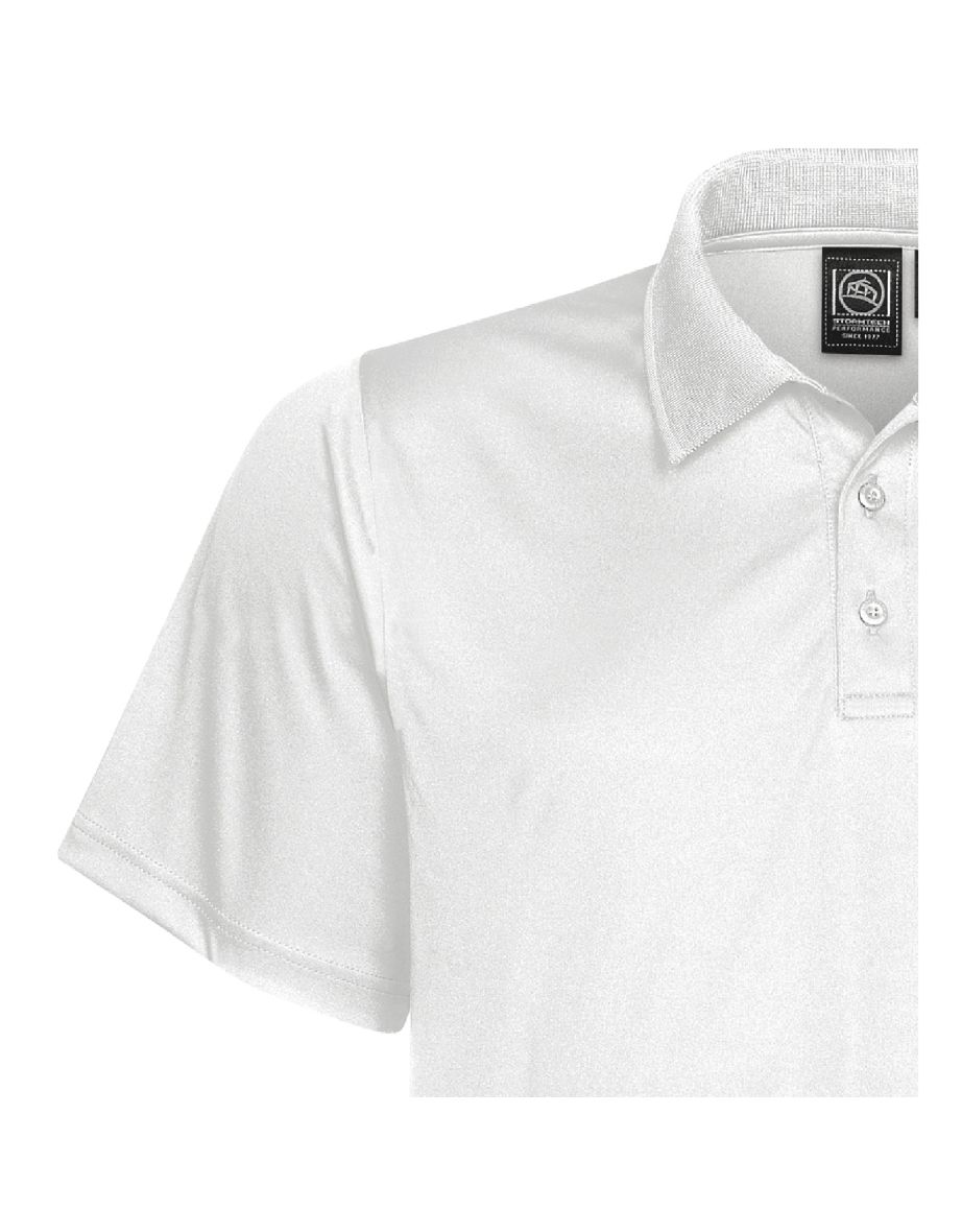 Stormtech Mens Eclipse H2X-Dry Pique Polo - White - 1