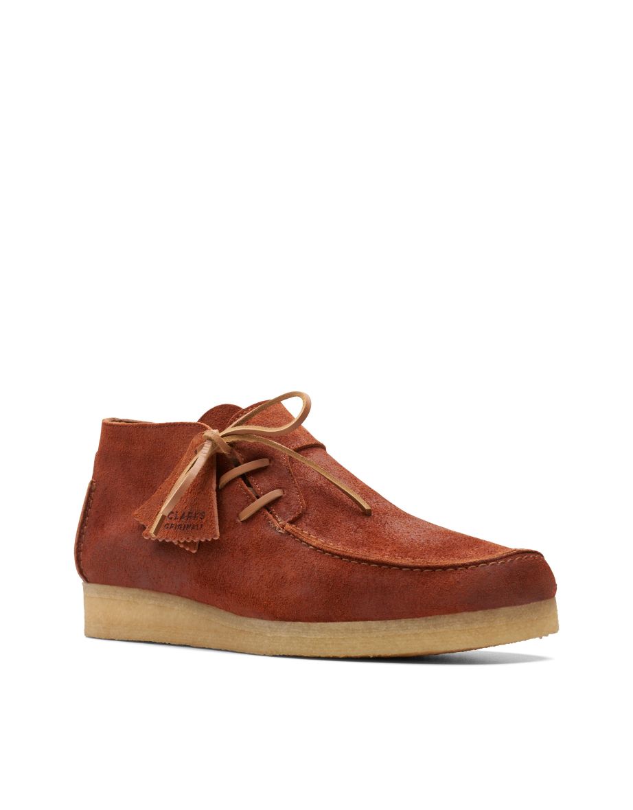 Shop Men s Clarks Originals Lugger Boots in Brown Online in Oman VogaCloset