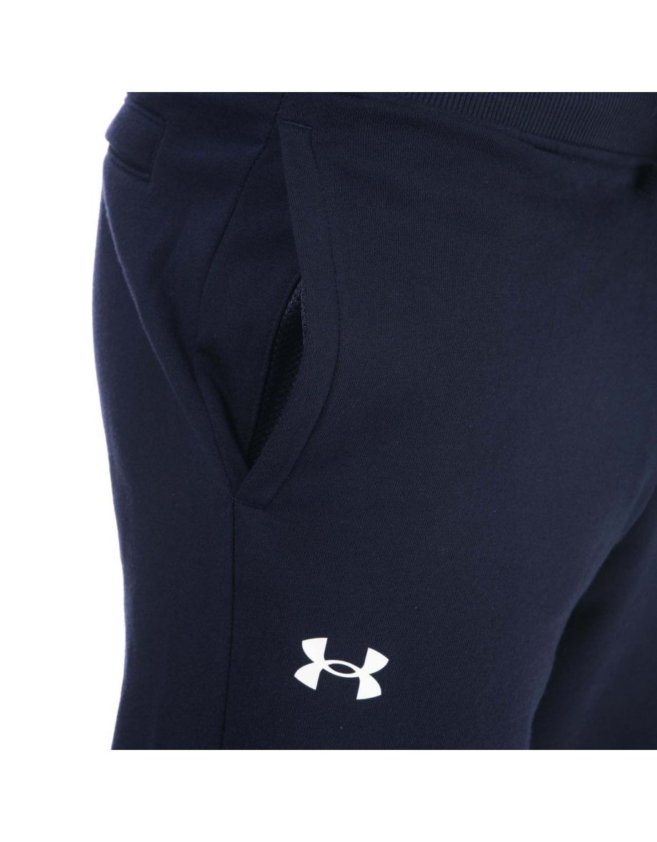 Men's Under Armour UA Rival Cotton Joggers in Blue - 5