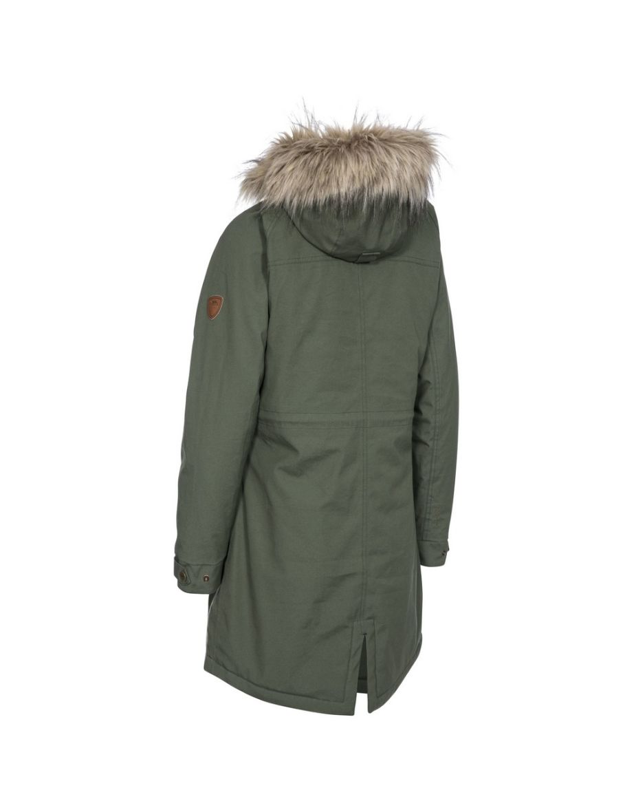 Trespass Womens/Ladies Faithful Waterproof Jacket - Basil - 1