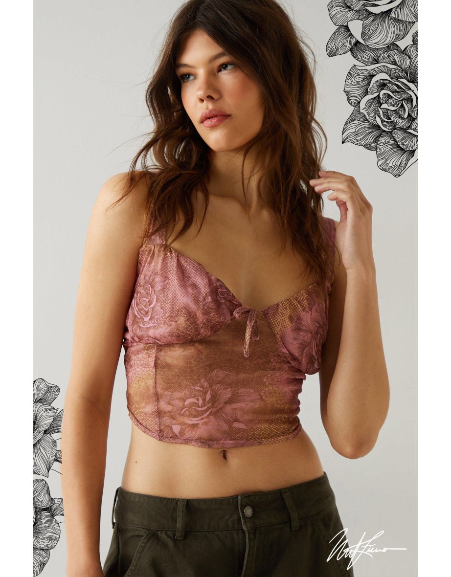 Nasty gal mesh top online