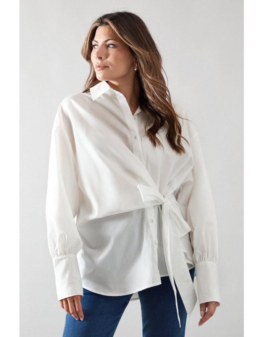 Side Tie Shirt
