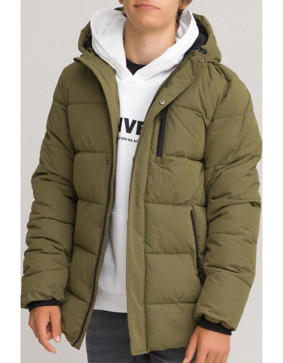 Hooded Padded Puffer Jacket