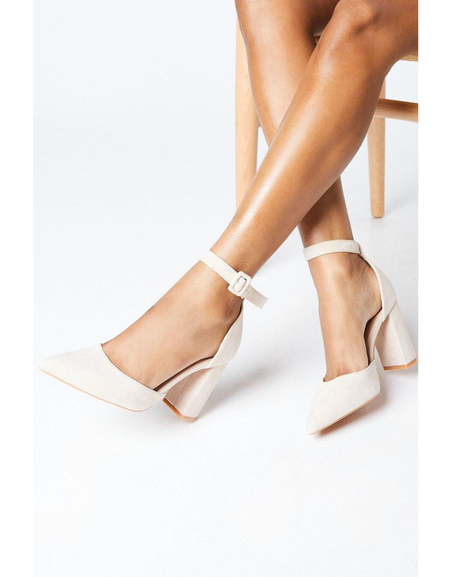 Edie Two Part Court Shoes