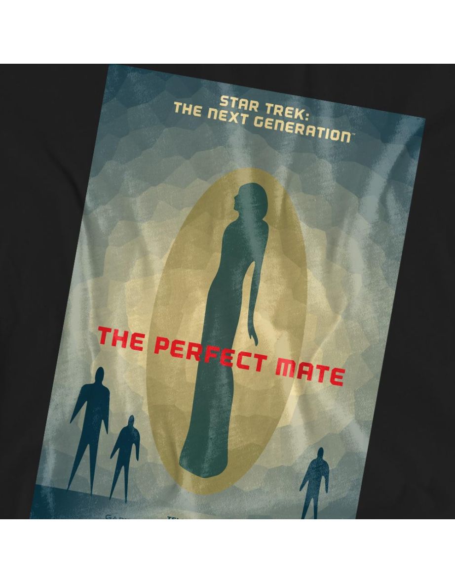 Star Trek Unisex Adult The Next Generation Season 5 Episode 21 T-Shirt - Black - 3
