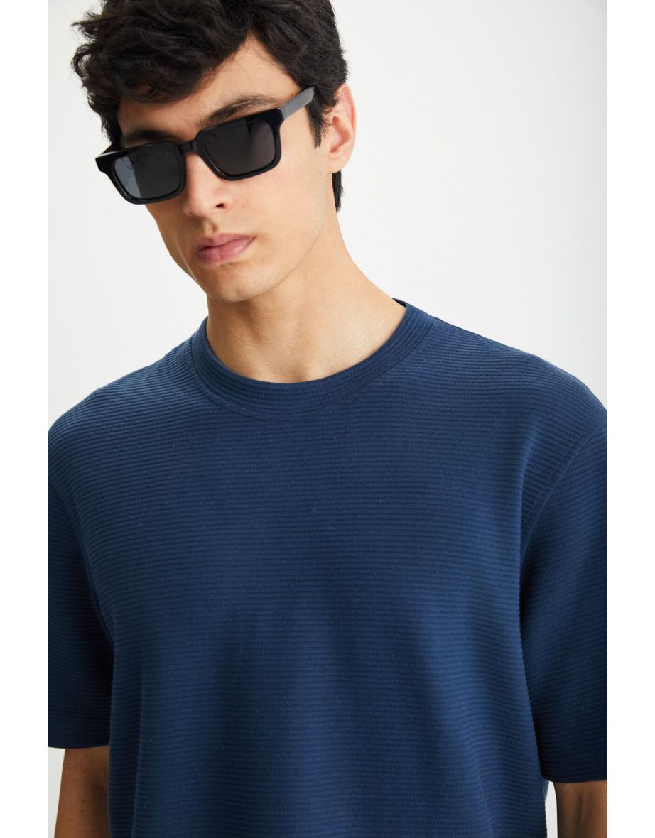 Navy Blue T-Shirt - 4
