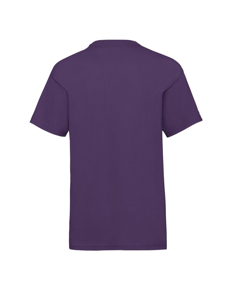 Fruit of the Loom Childrens/Kids Value T-Shirt - Purple - 1