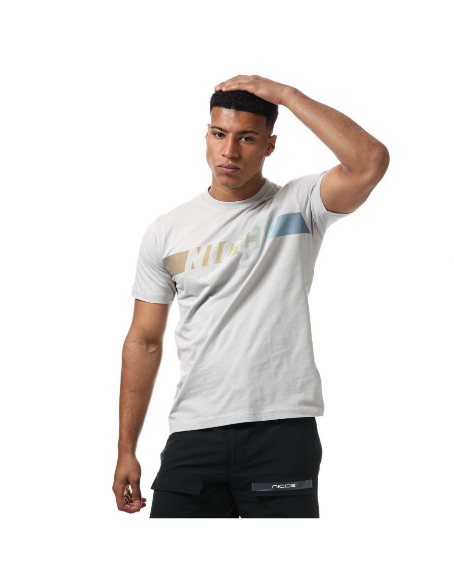 Men's NICCE Omaze T-Shirt in Grey