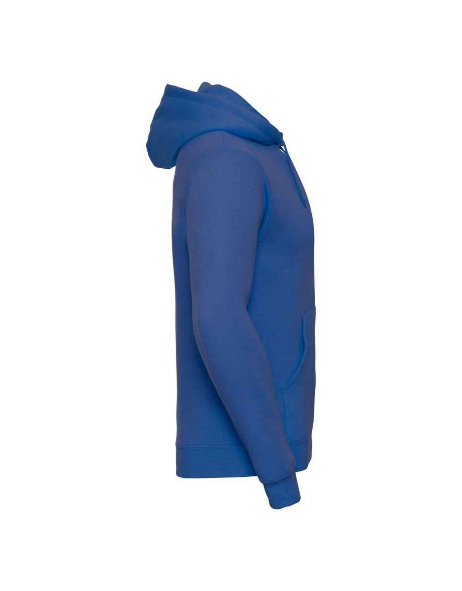 Russell Mens Plain Hoodie - Bright Royal Blue - 2