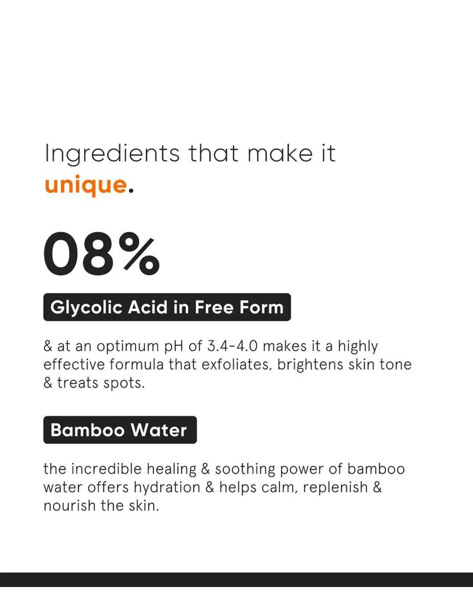 Glycolic Acid 08% Exfoliating Liquid - 4