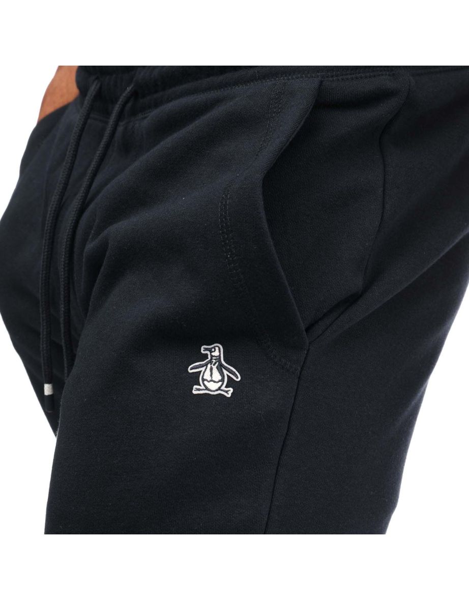 Men's Original Penguin Core Logo Jog Pants in Blue - 2