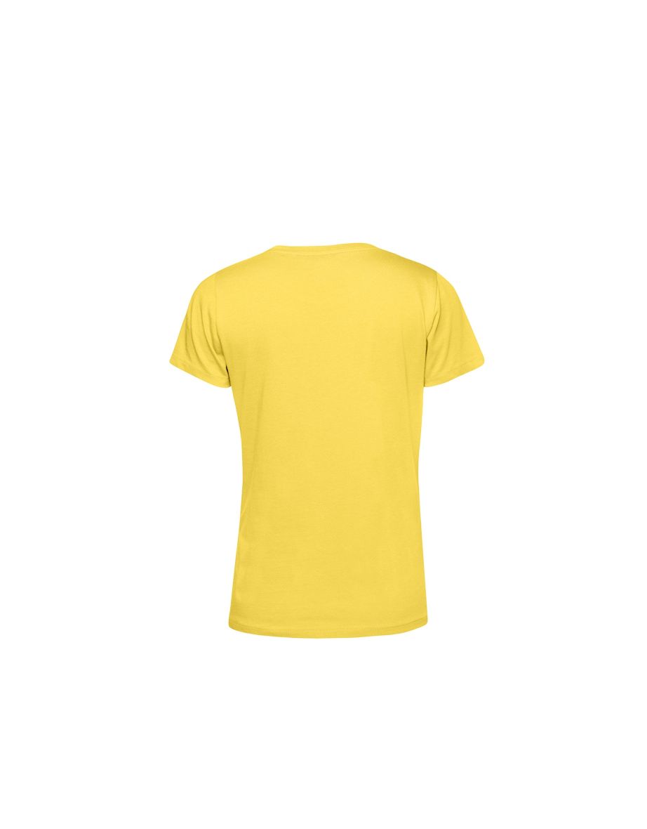 B&C Womens/Ladies E150 Organic Short-Sleeved T-Shirt - Yellow - 1