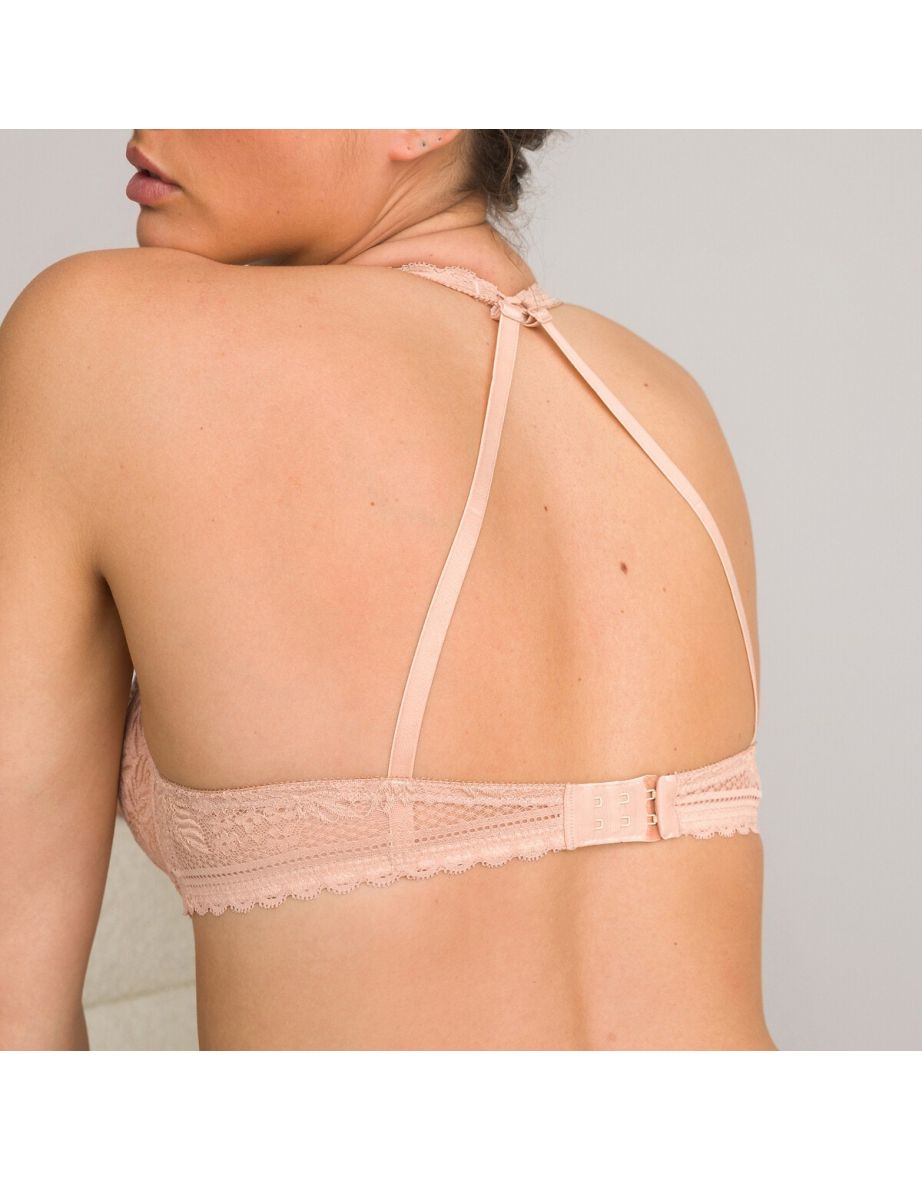 Recycled Lace Halterneck Bra - 3