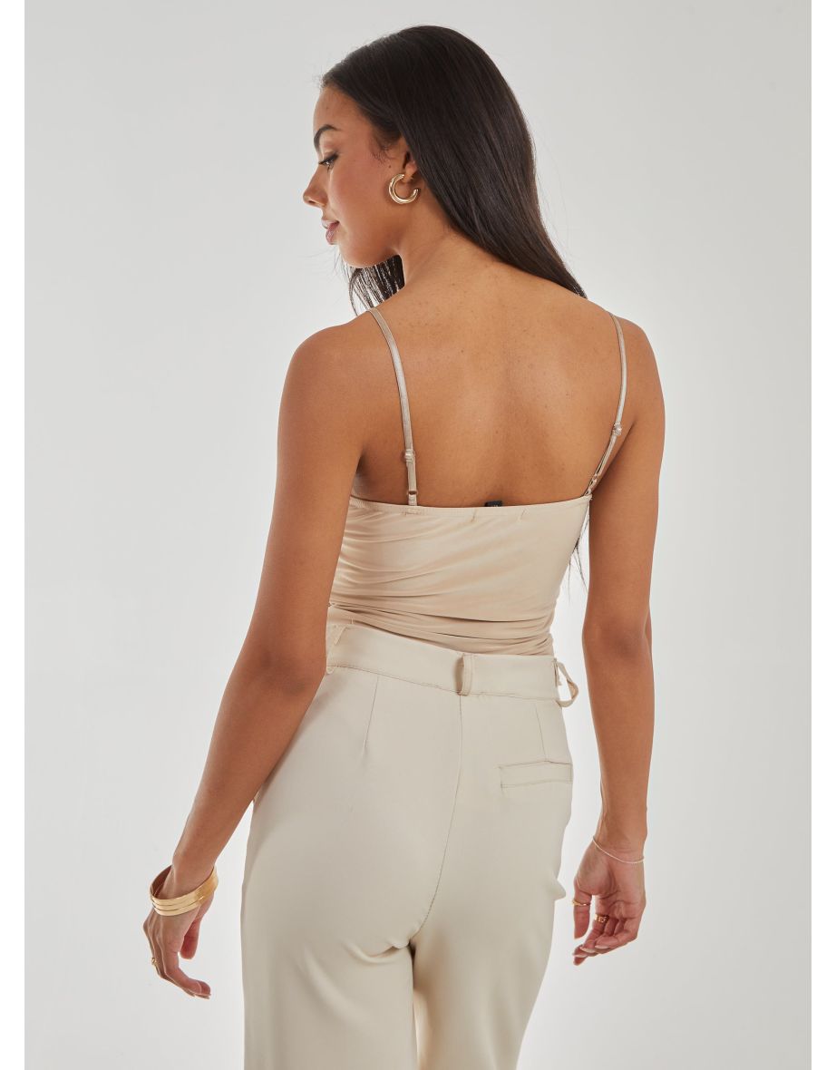 Ruched Cupped Bodysuit - 3