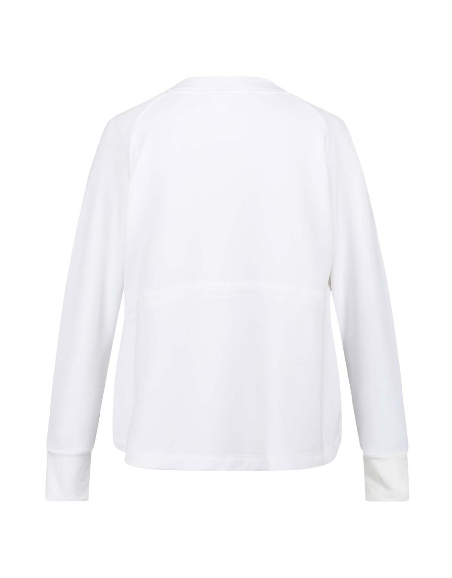 Women's Regatta Narine Fullover Sweatshirt in White - 3