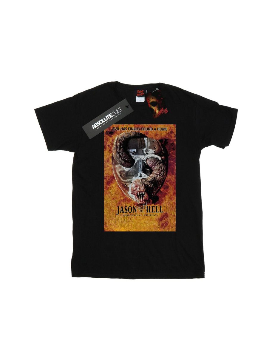 Friday The 13th Mens Jason Goes To Hell T-Shirt - Black