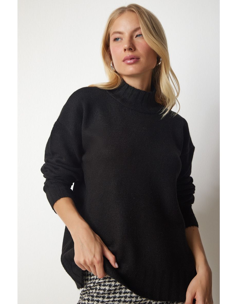 Stand up hotsell collar sweater