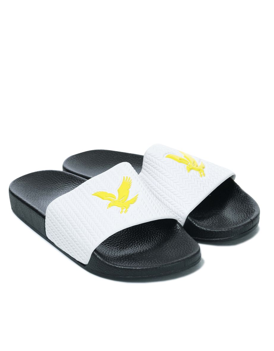 Lyle and scott deals sliders black