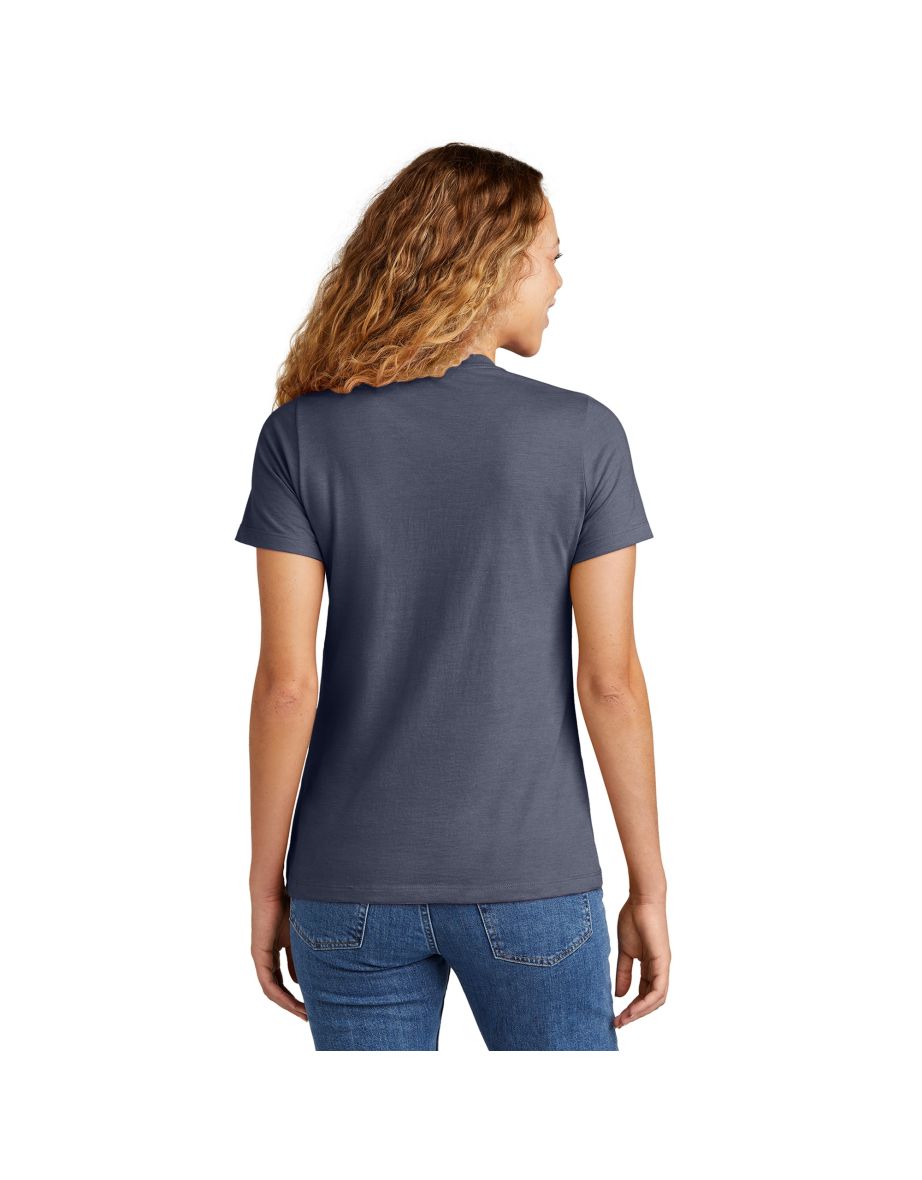 Gildan Womens/Ladies CVC Soft Touch T-Shirt - Navy Mist - 3