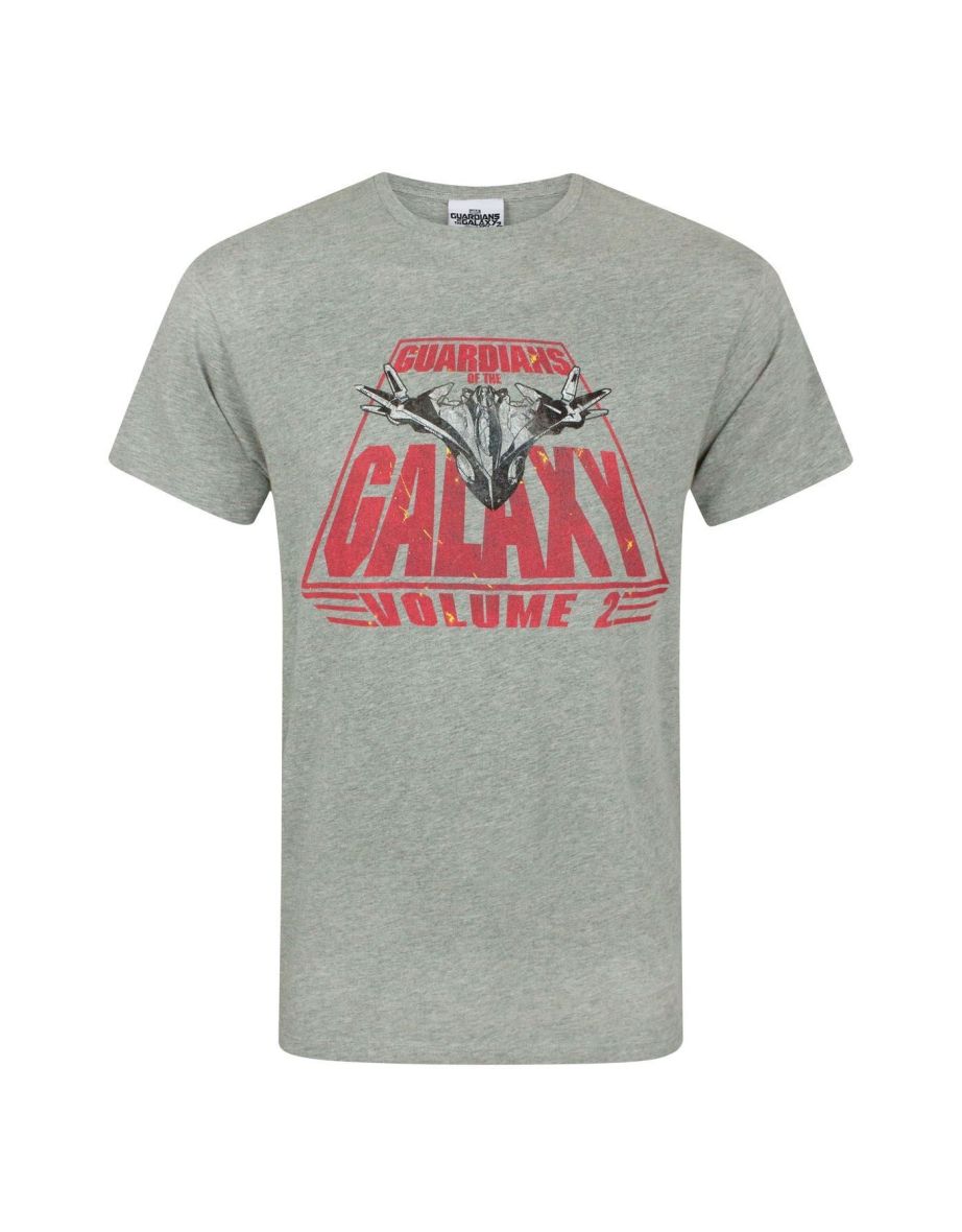 Guardians Of The Galaxy Mens Vol 2 T-Shirt - Grey