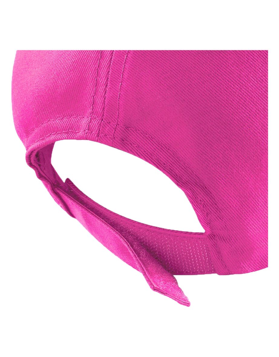 Beechfield Plain Unisex Junior Original 5 Panel Baseball Cap - Fuchsia - 2