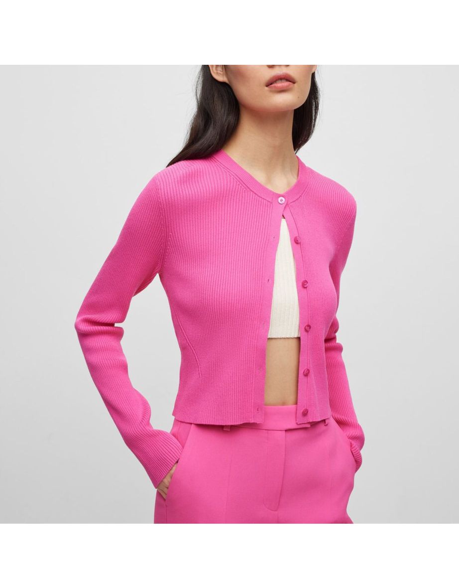 Women's Boss Fahara Cardigan in Pink