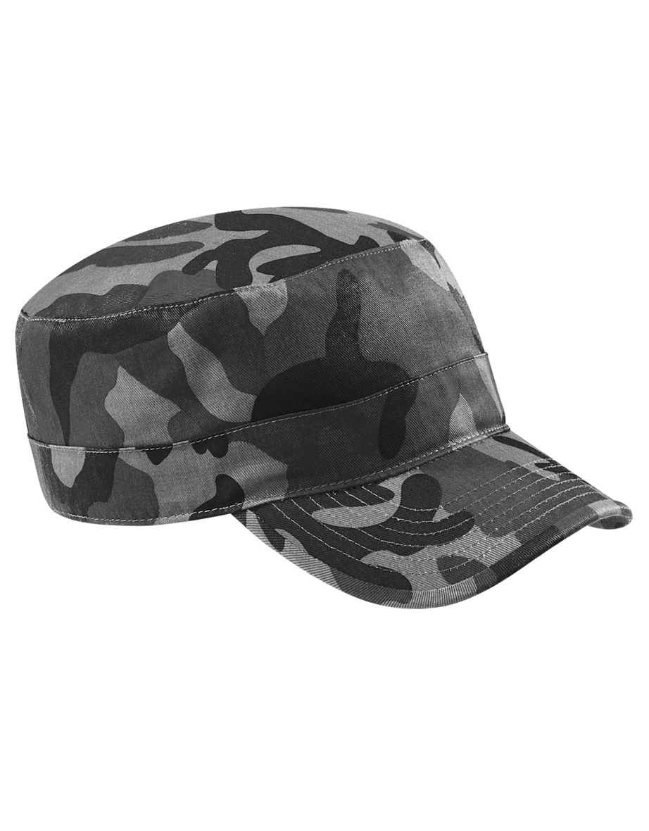 Beechfield Camouflage Army Cap / Headwear (Pack of 2) - Urban Camo