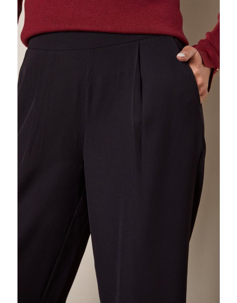Pull on Wide Leg Trousers - 3