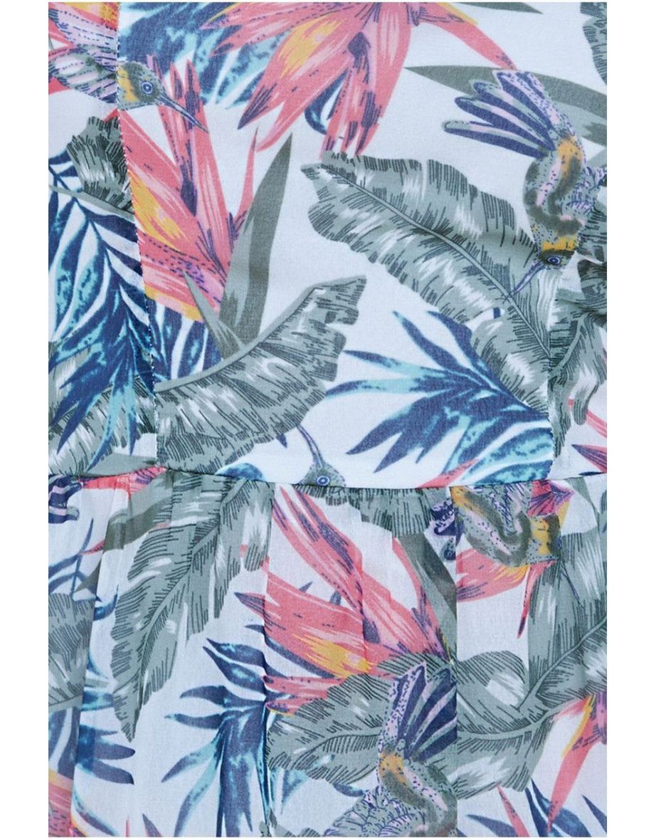 City Goddess Bandeau Printed Maxi - Jungle Print - 3
