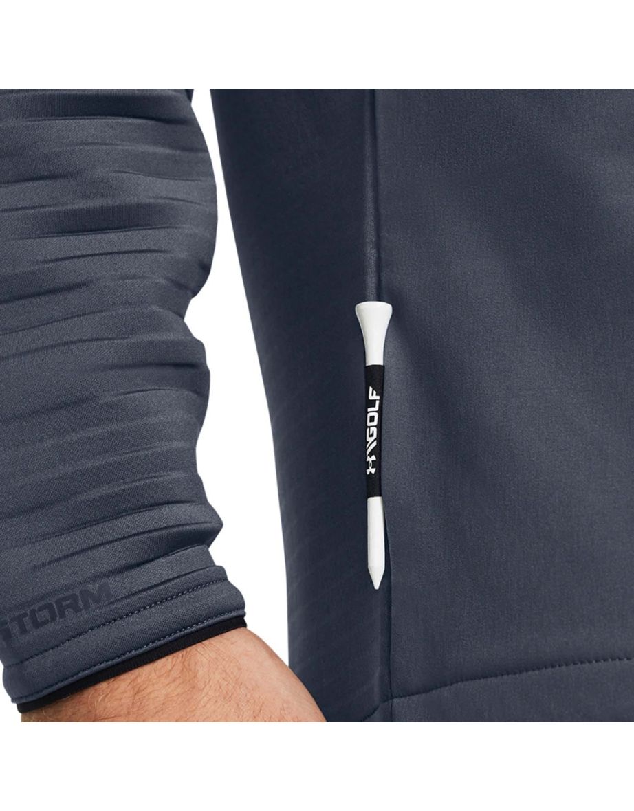 Men's Under Armour Storm Daytona Half-Zip Sweatshirt in Grey - 4