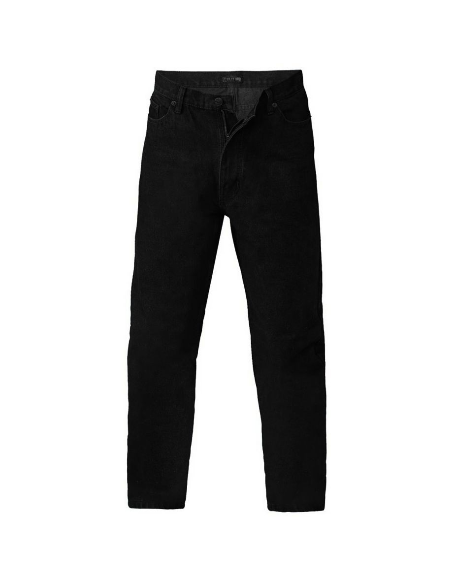 Duke Mens Rockford Comfort Fit Jeans - Black