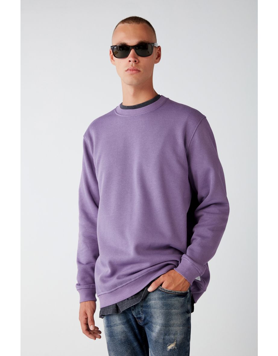 Travis Men's Soft Fabric Regular Fit Round Neck Sweatshirt
