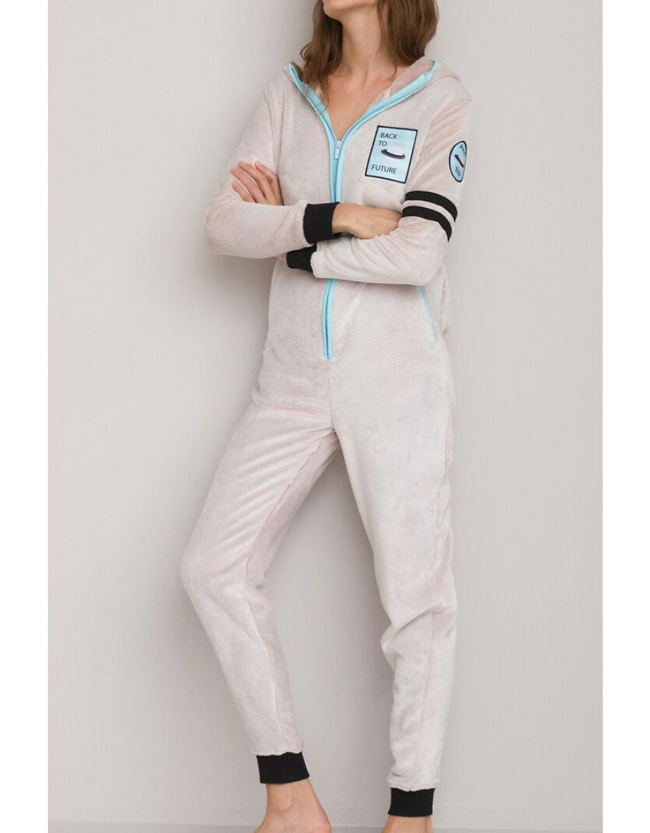 Fleece Hooded Onesie