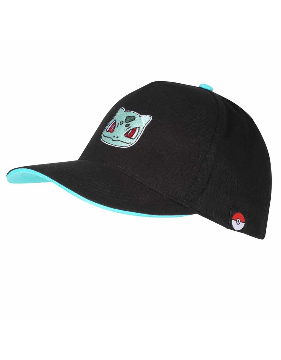 Pokemon Bulbasaur Badge Baseball Cap - Black - 2
