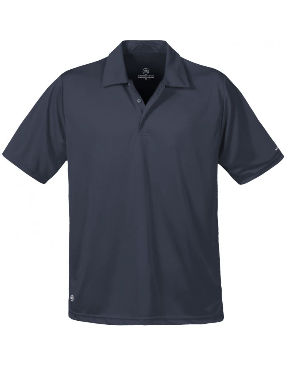 Stormtech Mens Short Sleeve Sports Performance Polo Shirt - Navy