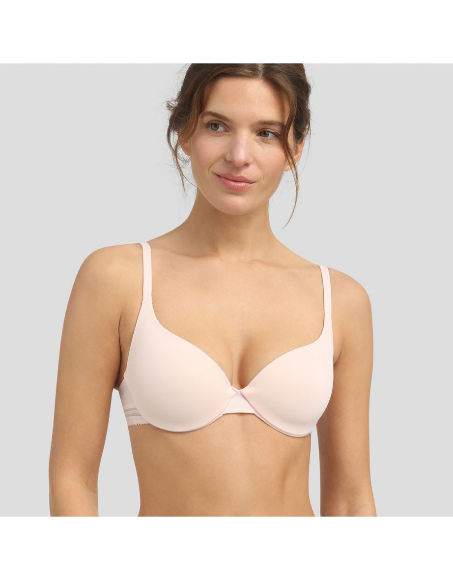 Invisi Fit Padded Bra with Demi-Cups