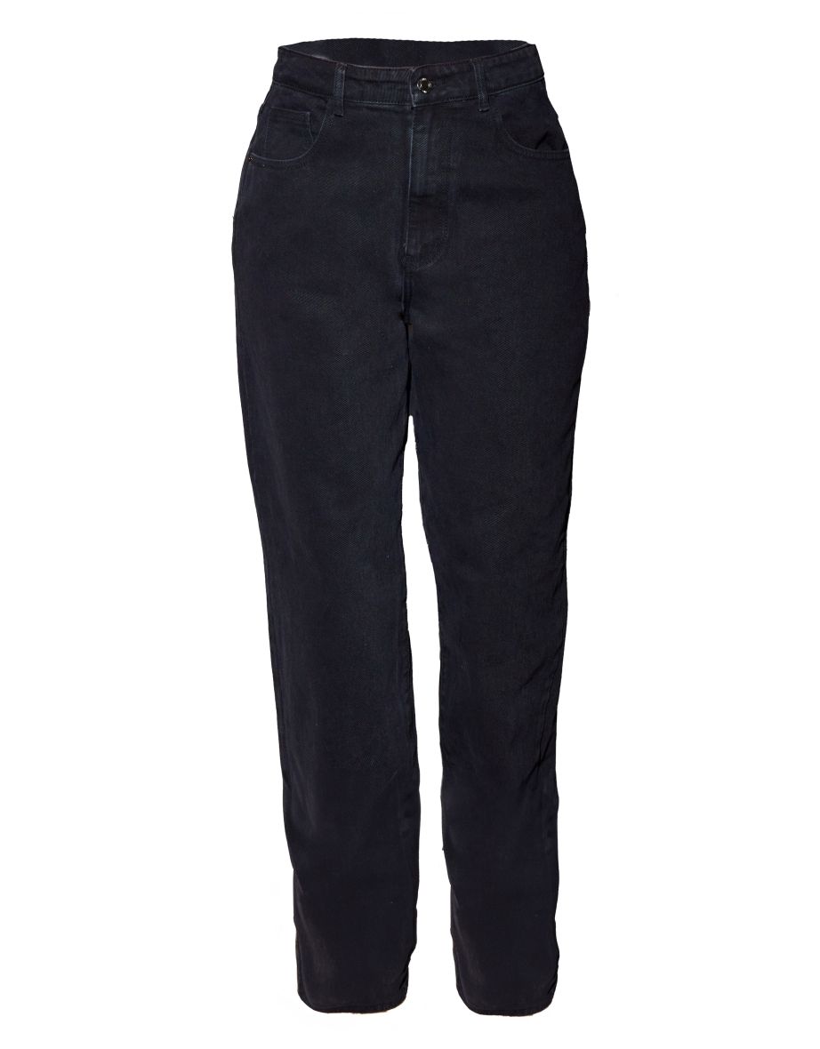 Tall Washed Black Baggy Boyfriend Jeans - 4