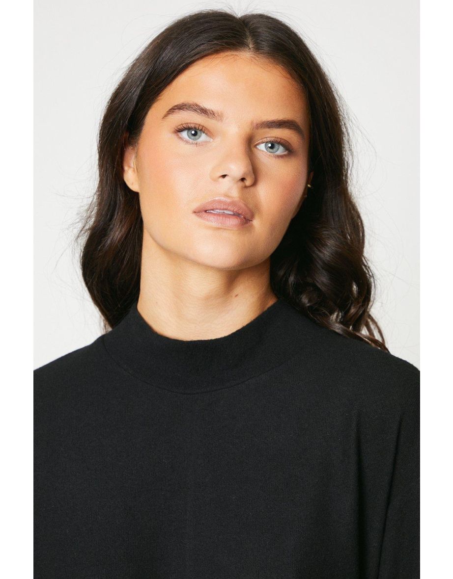 Soft Touch Roll Neck Mini Dress - 3