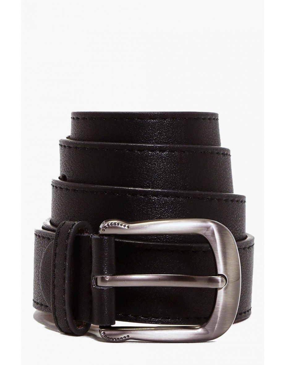 حزام هايدي بتصميم منحني - أسود