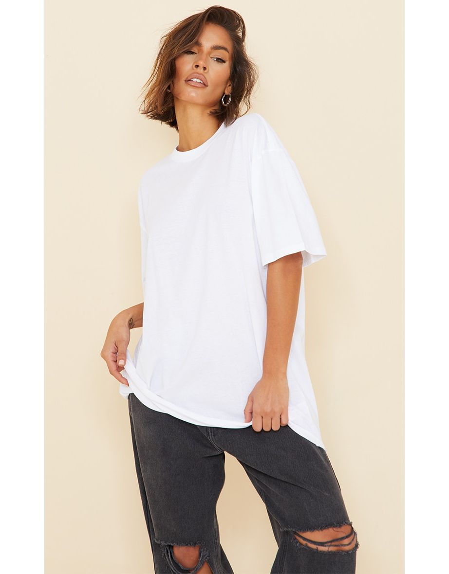 Organic White Oversized T-Shirt