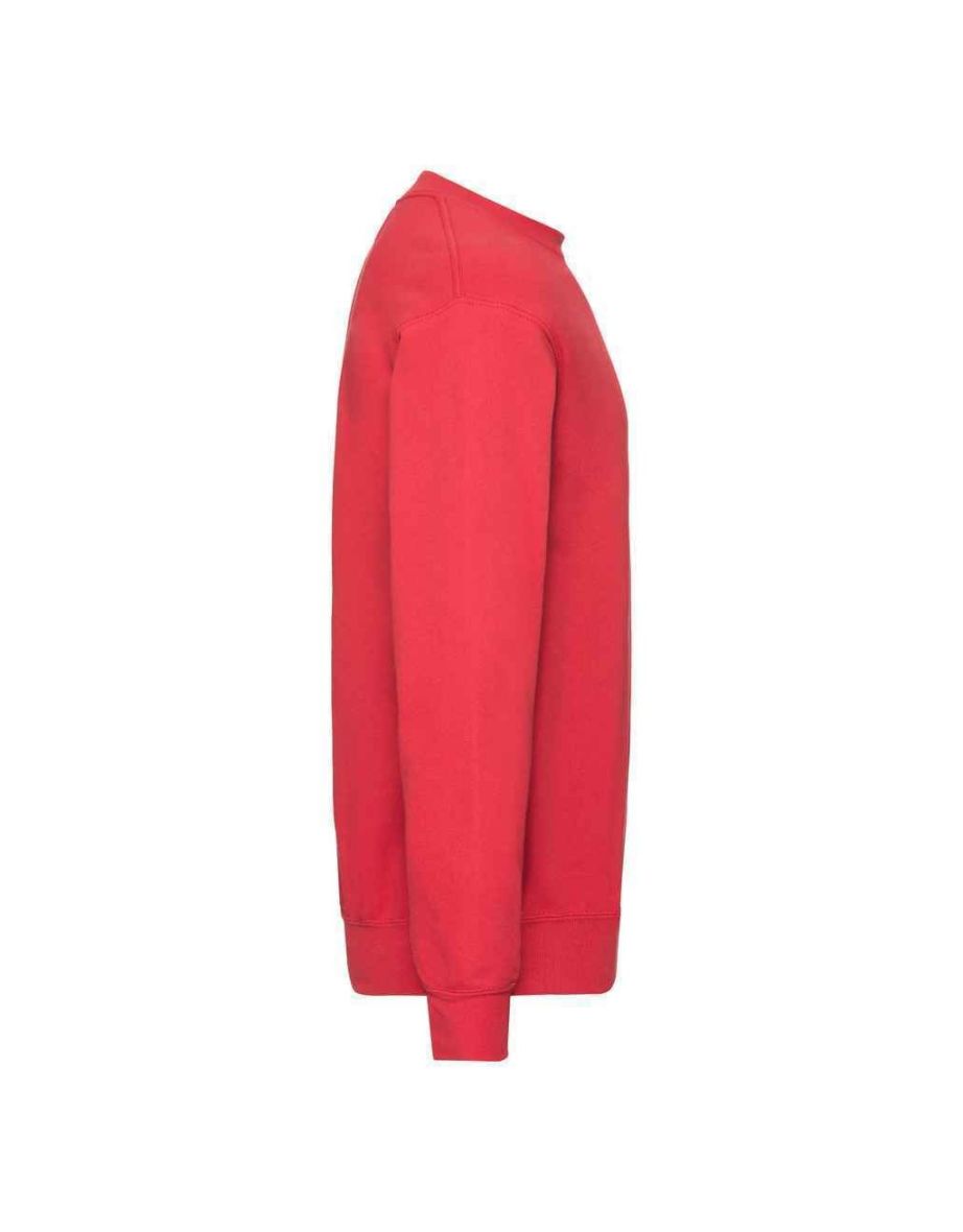 Fruit of the Loom Adult Classic Drop Shoulder Sweatshirt - Red - 1