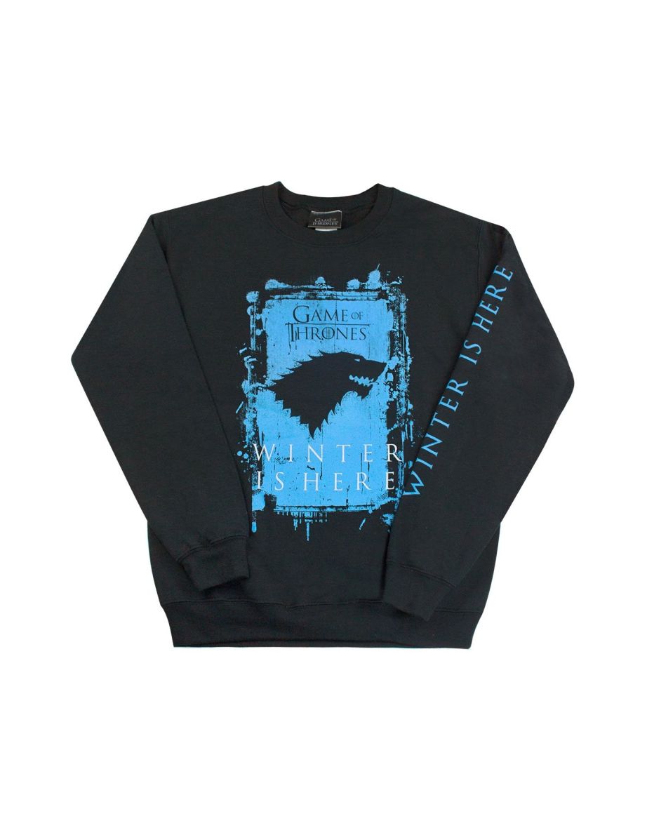 Game of Thrones Mens Winter Is Here Sweatshirt - Black - 3