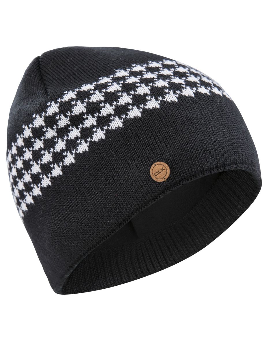 Trespass Mens Capaldi Beanie Hat - Black